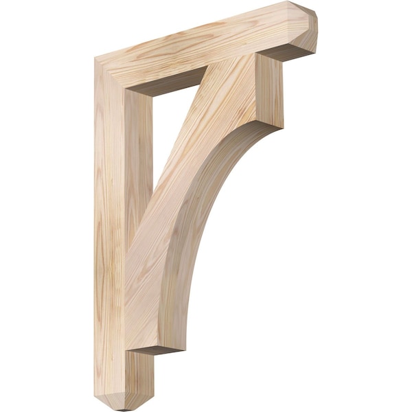 Ekena Millwork Westlake Craftsman Smooth Bracket, Douglas Fir, 3 1/2"W x 22"D x 30"H BKT04X22X30WTL04SDF - main